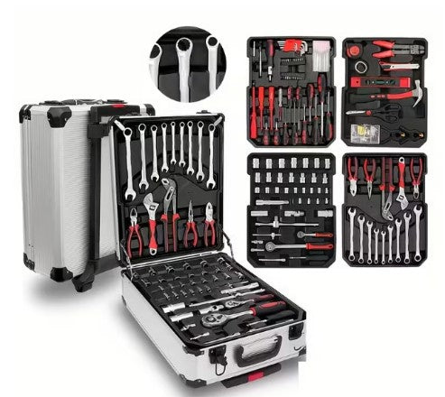 899-Piece Tool Set with Portable 4-Layer Rolling Tool Box