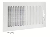 12x6" Vent Cover Register, 2 Way Air, Ceiling & Wall