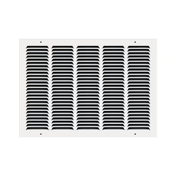 Everbilt 20 in. x 14 in. Steel Return Air Grille – White
