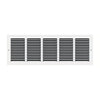 Everbilt 24 in. x 8 in. Steel Return Air Grille – White