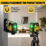 Self-Leveling Green Laser Level & Tripod