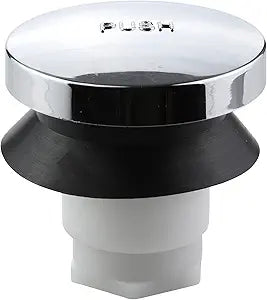 Touch-Toe Tub Stopper Drain - Chrome