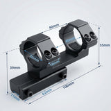 3X30 Tactical Rifle Scope & Foldable Red Dot Combo & Mount