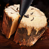 High-Efficiency Log Splitting Drill Bit Set