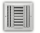 Everbilt 8x8" 4-Way Air Vent Register Ceiling & Wall Actual Dimension 9.75" X 9.75 white