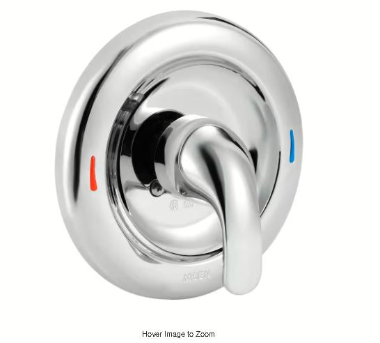 MOEN- Chateau Lever Posi-Temp 1-Handle Shower Valve Trim Kit in Chrome