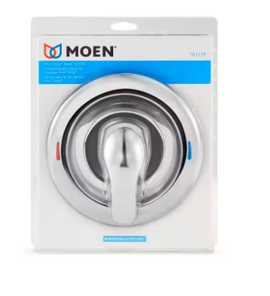 MOEN- Chateau Lever Posi-Temp 1-Handle Shower Valve Trim Kit in Chrome