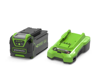 Greenworks 40V 4.0Ah Battery & Charger Combo