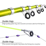 Ultra-Light Travel Fishing Rod & Reel Combo Kit