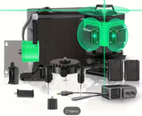 4D 16-line 360° Auto-leveling Luxury Laser Line Level Tool & Kit