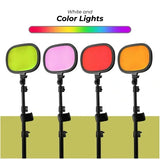 Trípode de 17,8” a 52” para teléfonos inteligentes, cámaras digitales y DSLR, GoPro, plegable, bolsa