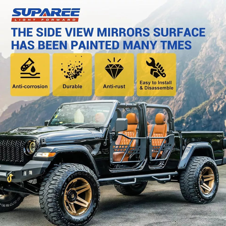 SUPAREE Side Mirrors for Jeep SP-JK1042