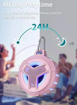 Pink Bluetooth Mini Waterproof Shower Speaker