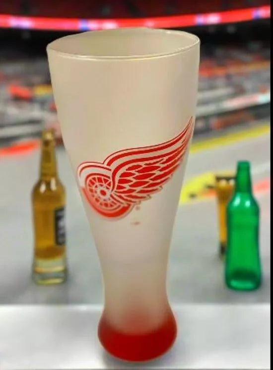 Detroit Red Wings Pilsner Beer Glass