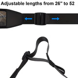 Adjustable Padded Rifle Sling with Steel Swivels
